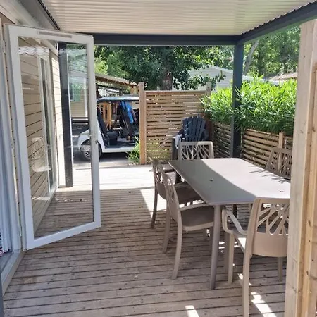 Location D'un Mobil-home De 35 M² Au Les Sables D'or - 4 Etoiles Avec Grand Parc Aquatique * Ле-Гро-д'Агд